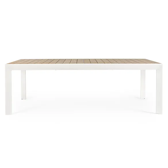 Bizzotto Mesa extensible Belmar - Bianco - 220→340 cm
