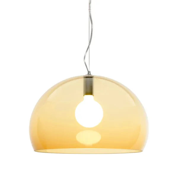 Kartell Lámpara de techo FL/Y - Ø 52 cm Ámbar