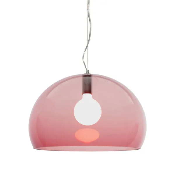Kartell Lámpara de techo FL/Y - Ø 52 cm Bordeaux