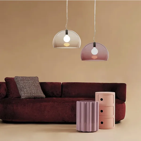 Kartell Pendelleuchte FL/Y - Ø 52 cm Cola 2