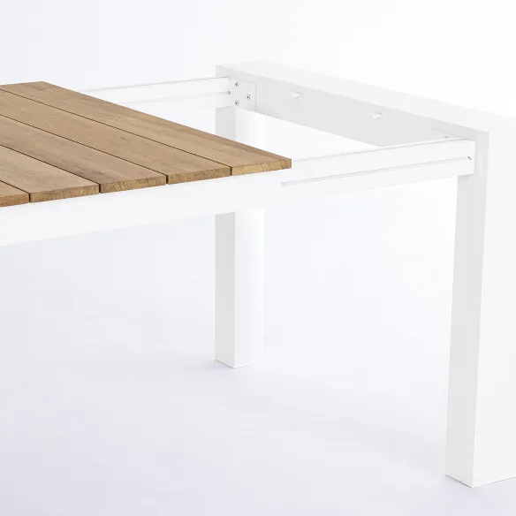 Bizzotto Mesa extensible Cameron - Blanco