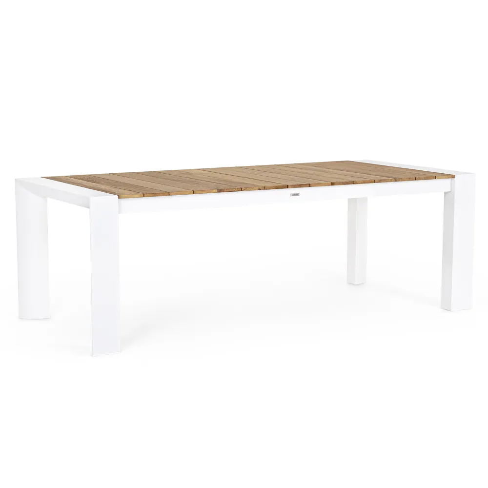 Bizzotto Table extensible Cameron - Blanc