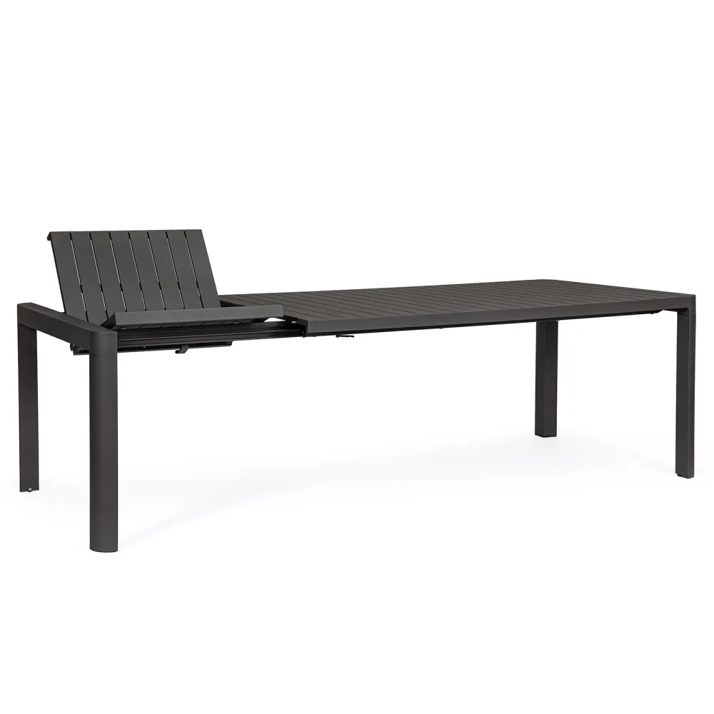 Bizzotto Table extensible Kiplin - Anthracite
