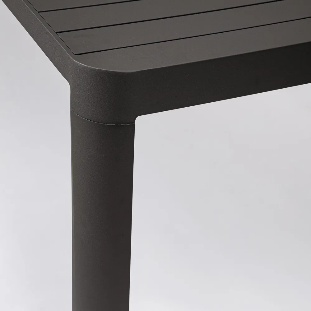 Bizzotto Table extensible Kiplin - Anthracite