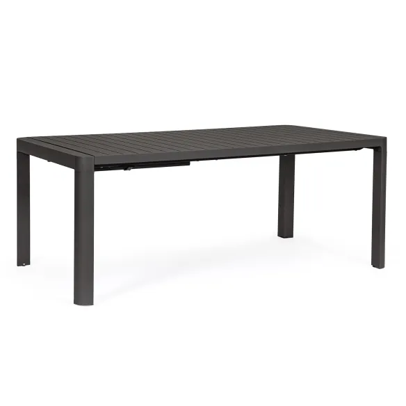 Bizzotto Table extensible Kiplin - Anthracite
