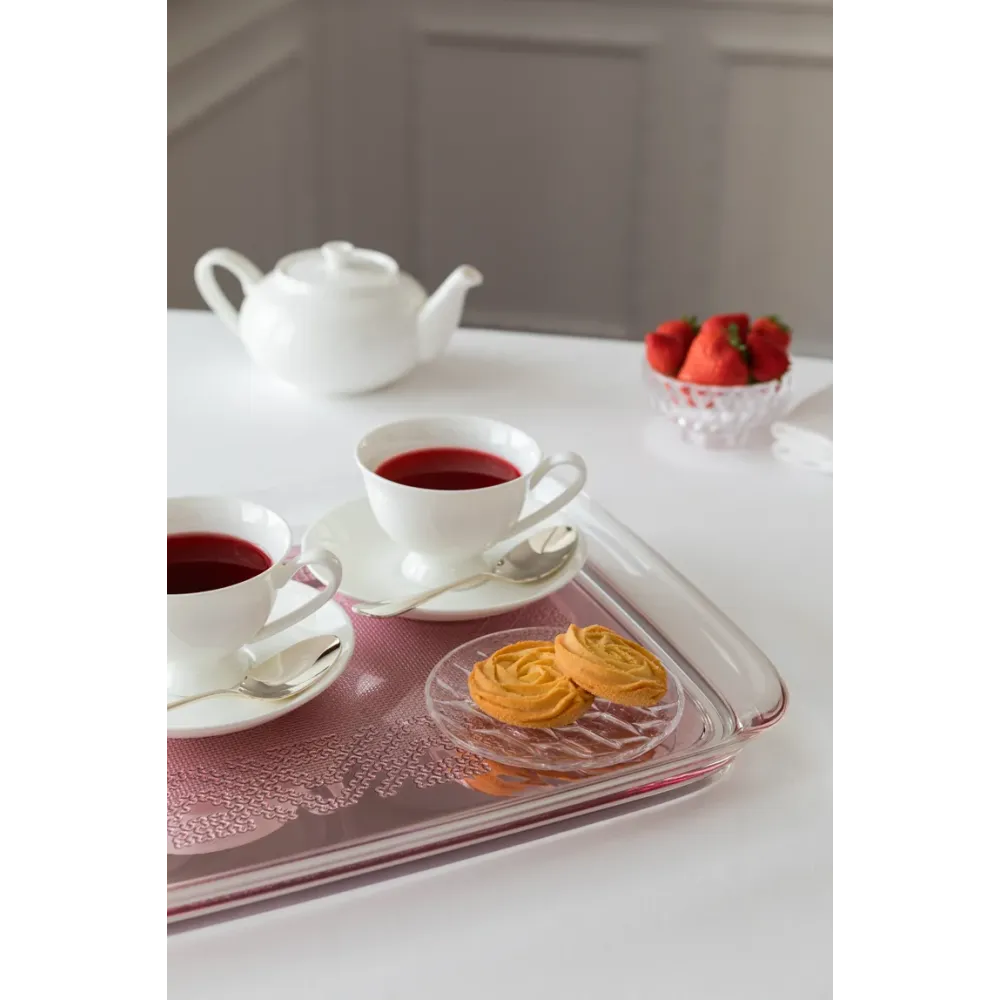 Kartell Tablett Teatime Verchromt