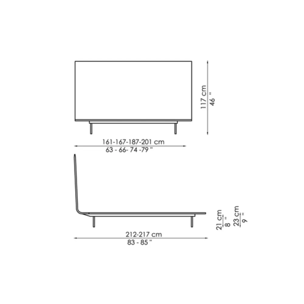 Bonaldo Thin bed