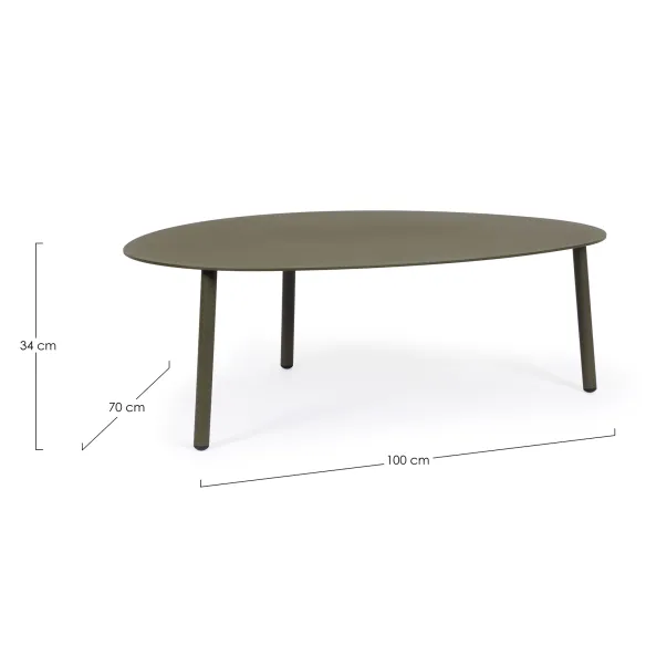 Bizzotto Coffee table Sparky - Oliva