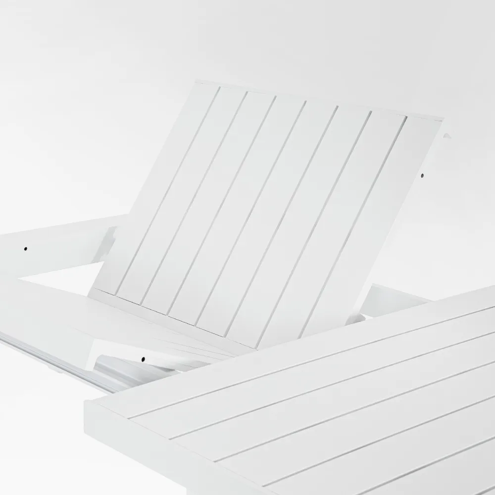 Bizzotto Table extensible Kiplin - Blanc