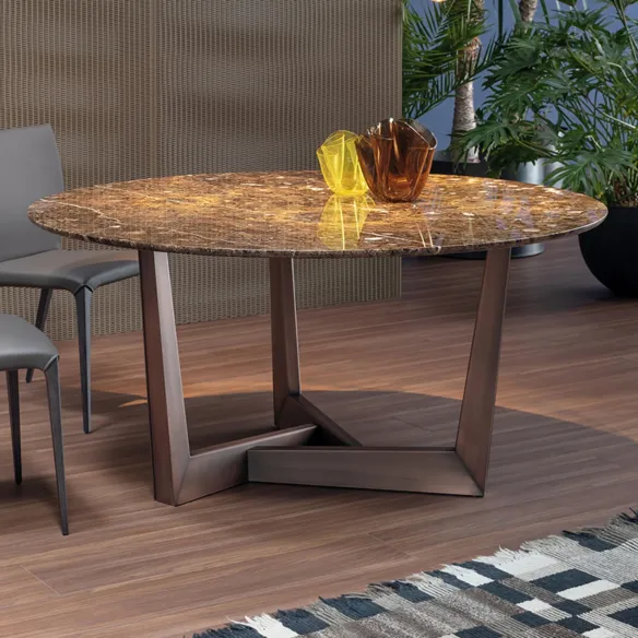 Table Bonaldo Art - Plateau rond