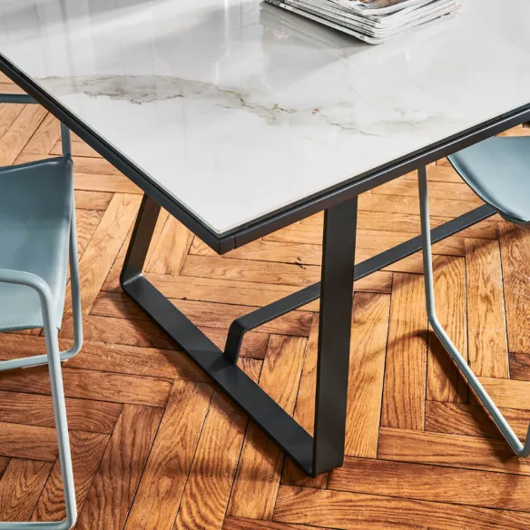 Midj Alfred extendable table