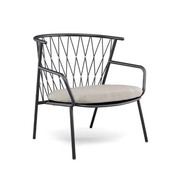 Fauteuil à dossier bas Emu Nef