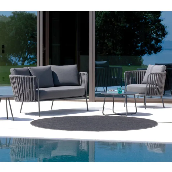 Sofa Vermobil Desiree Rope Black 2
