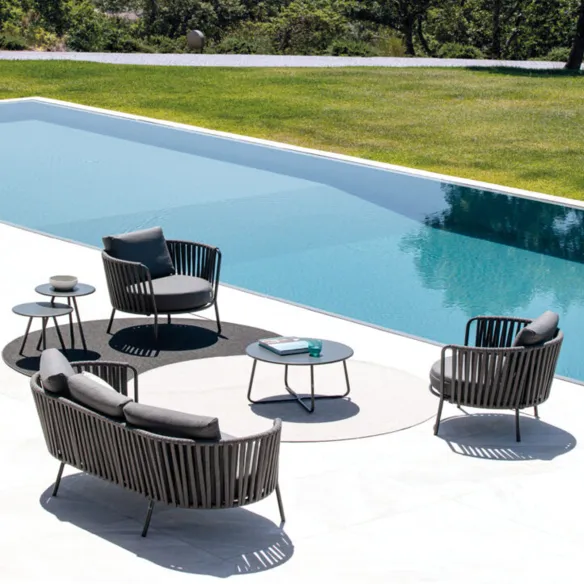 Poltrona Lounge Maxi Vermobil Daisy Rope