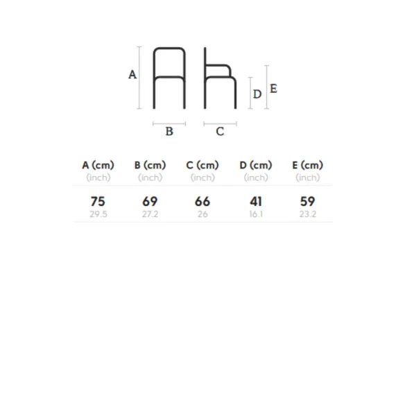 Fauteuil lounge Midj Pippi AP R_TS