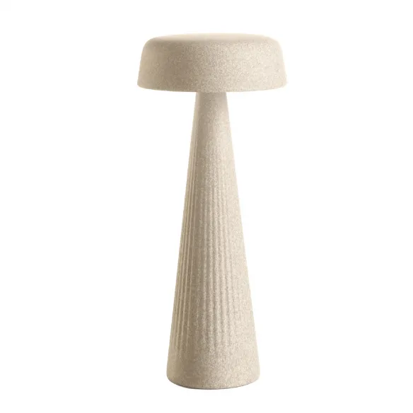 Plust Collection Fade Tischlampe mit Beleuchtungsset – Stein