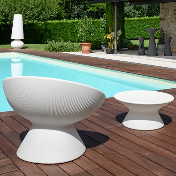 Plust Collection Tavolino Fade relax Light - Bianco