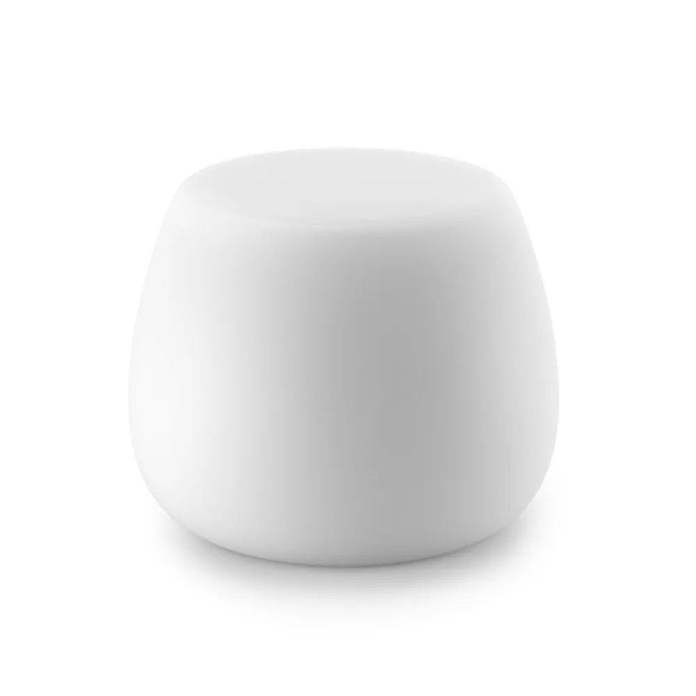 Plust Collection Taburete bajo Boom - Blanco