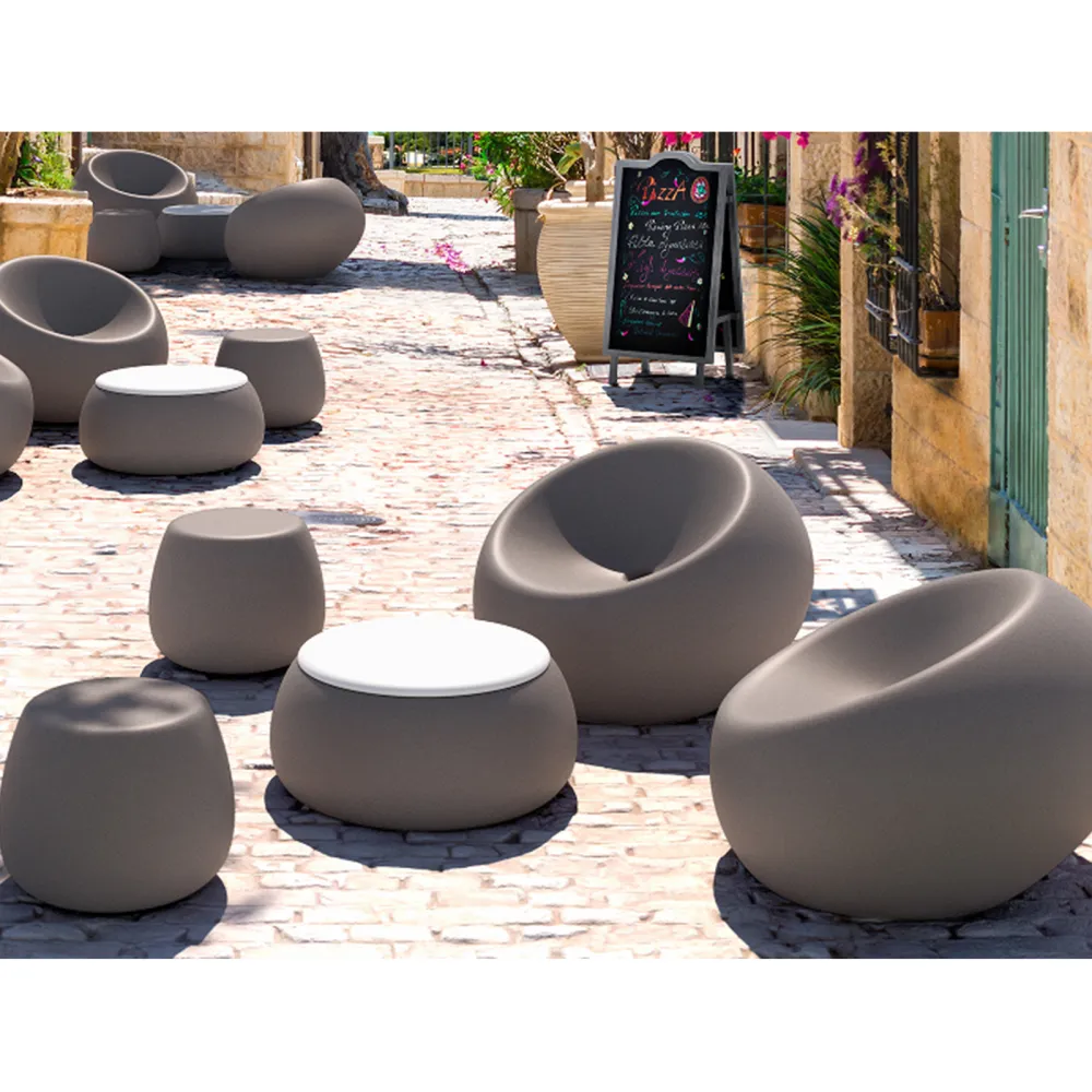 Plust Collection Mesa de centro T Ball con tapa...