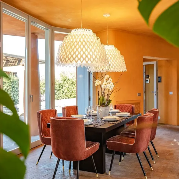 Lampara de suspension Slamp Half Charlotte