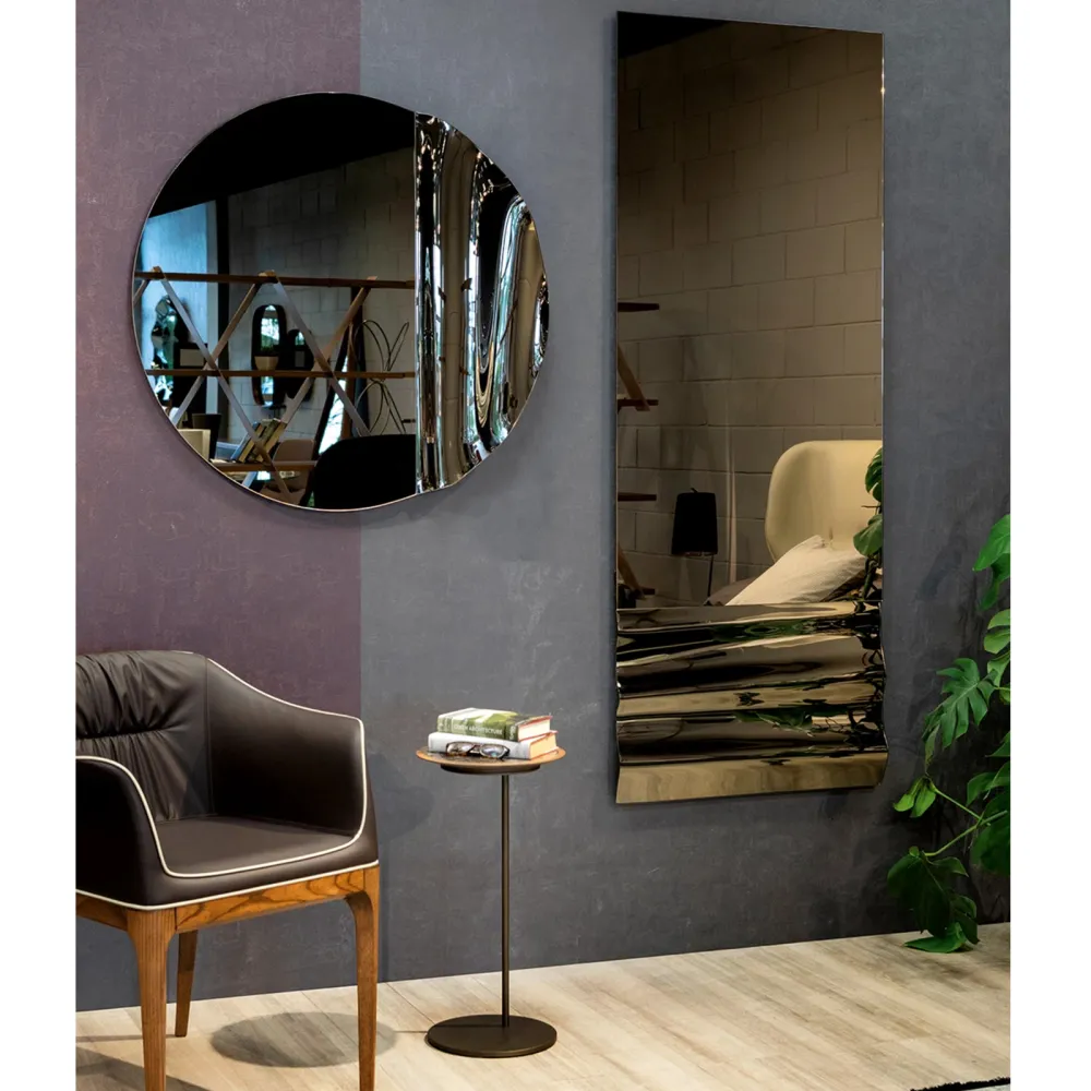Espejo redondo Tonin Casa Anemos - Plata