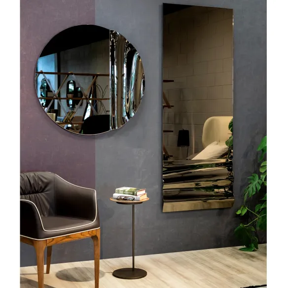 Miroir rond Tonin Casa Anemos - Argent