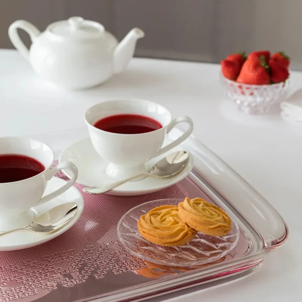 Kartell Tablett Teatime - Rose