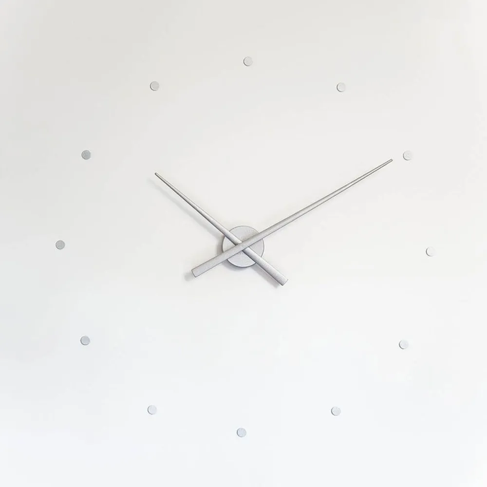 Wall-Mounted clock nomon OJ Silver