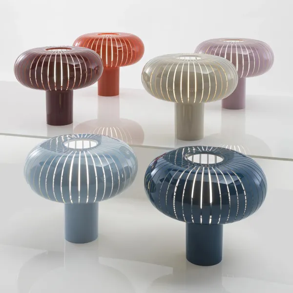 Kartell Teresa Tischlampe - Schwarz und weiß 2