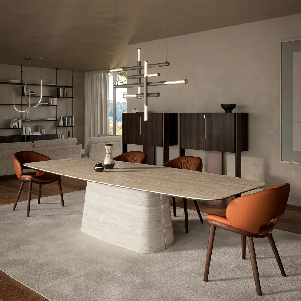 Shaped table Cattelan Italia Napoleon Keramik