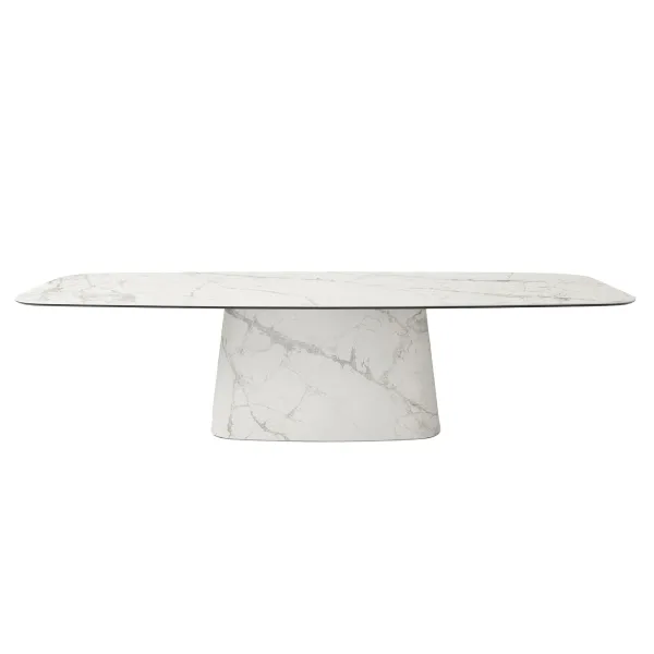 Table en forme Cattelan Italia Napoleon Keramik