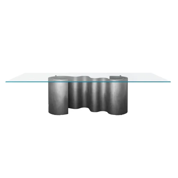 Table rectangulaire Cattelan Italia Papel Glass