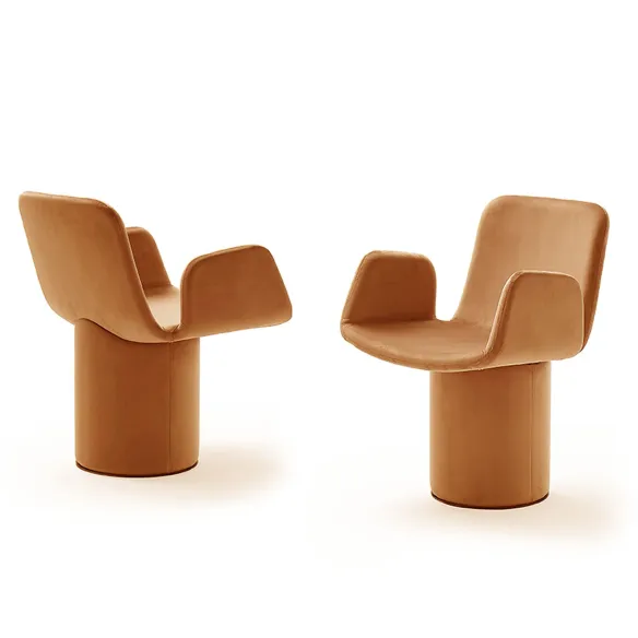 Mogg Chair with armrests Brera