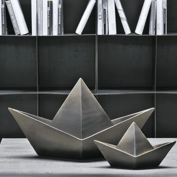 Adriani e Rossi Petit bateau en céramique - Golden Black 2