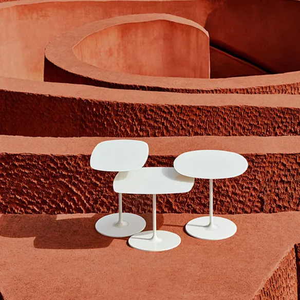 Kartell Thierry Low Table - White
