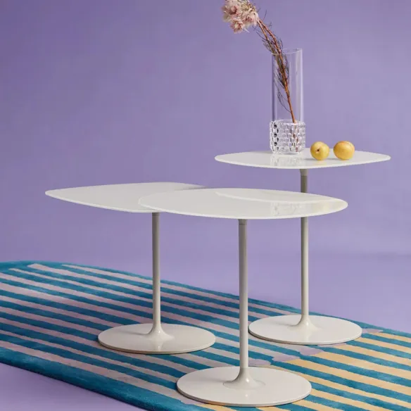 Kartell Thierry Low Table - White