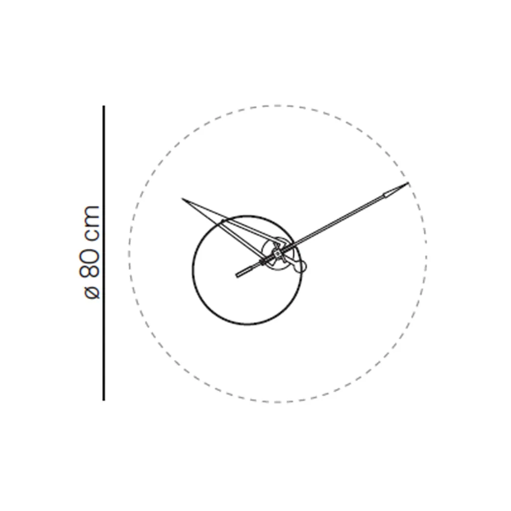 Wall-Mounted clock nomon Cris n