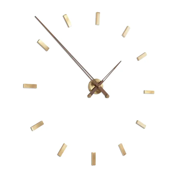 Orologio da parete Nomon Tacòn G 12 sh / Brass