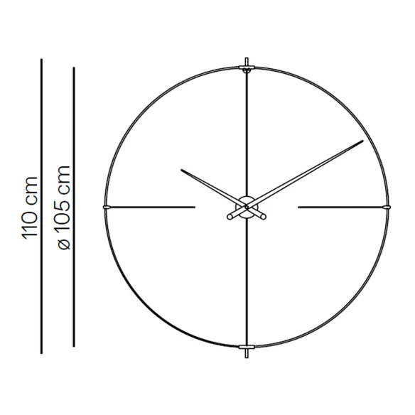 Orologio da parete Nomon Bilbao N