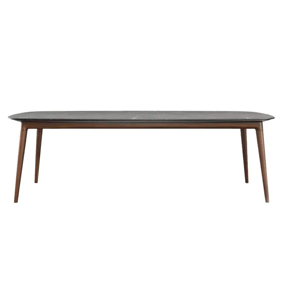 Table avec plateau en marbre Novamobili Hanami