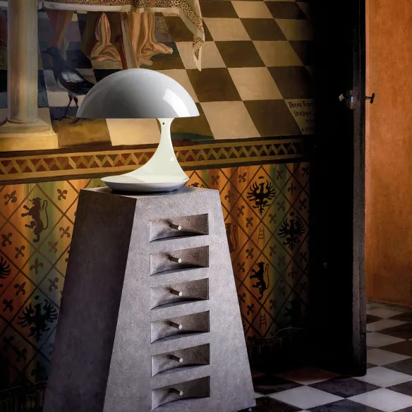 Martinelli Luce Cobra 629 Tischleuchte - Weiß