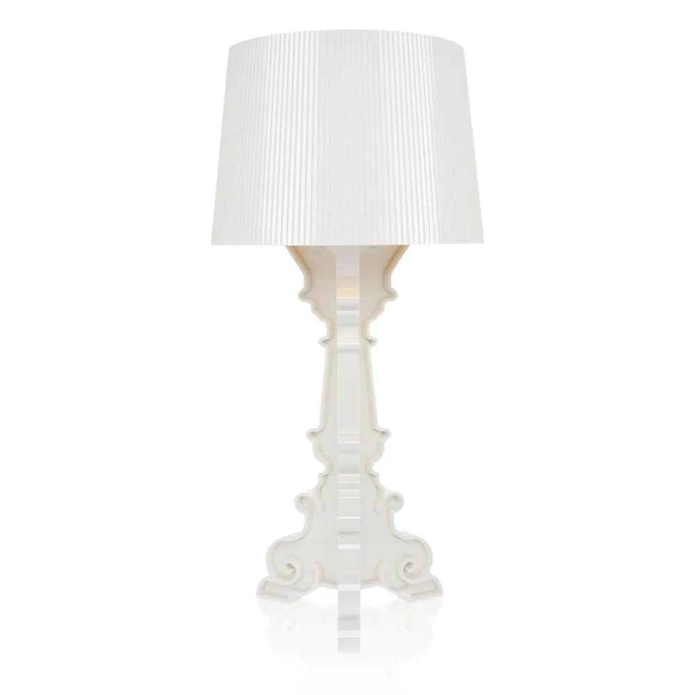 Kartell Bourgie Table Lamp - White and Gold