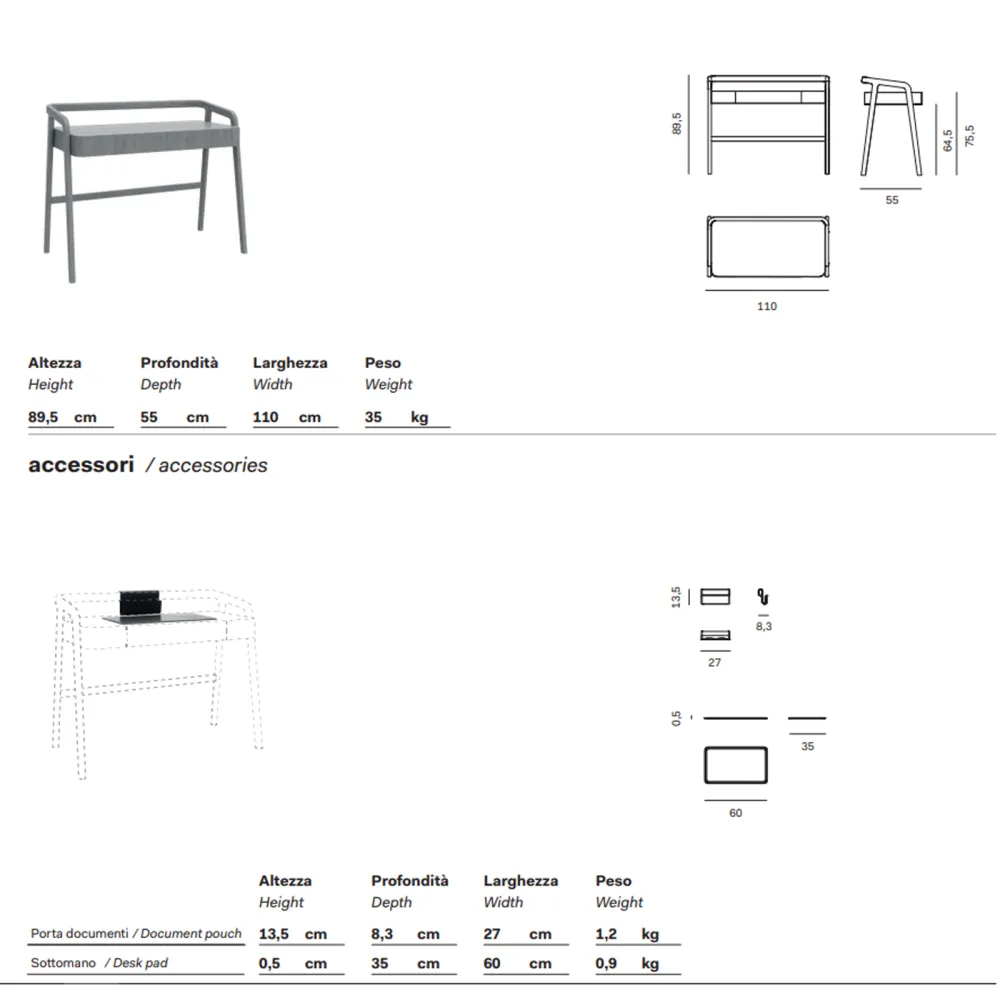 Desk Novamobili Knot