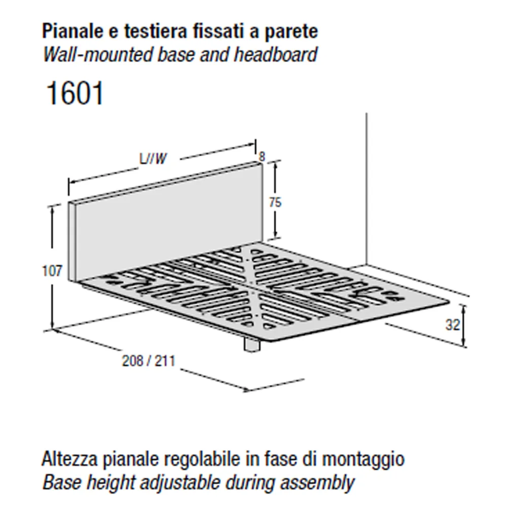 Lago Cama Fluttua H.75