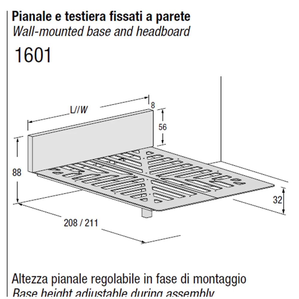Lago Bed Fluttua H. 53