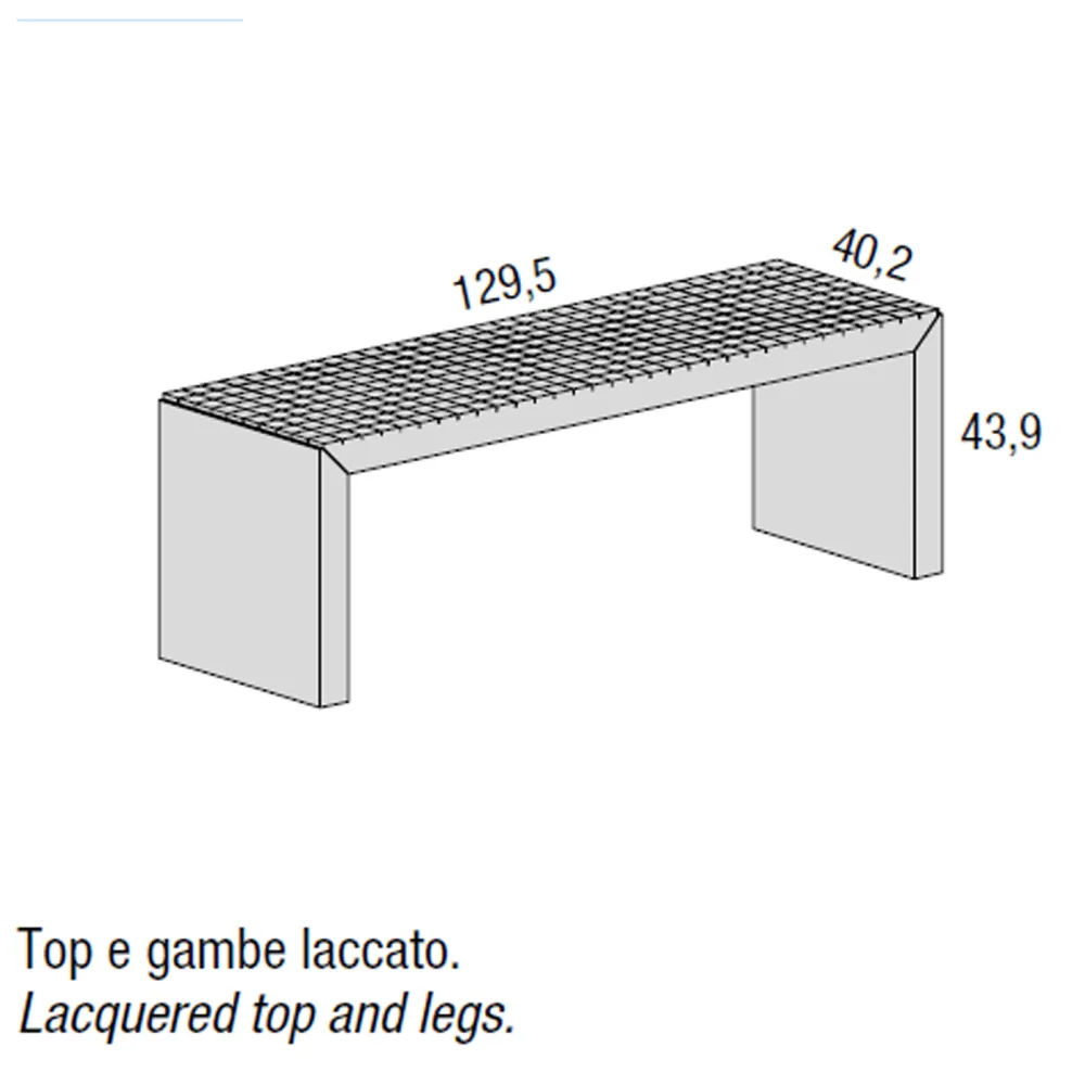 Lago Bench Softbench