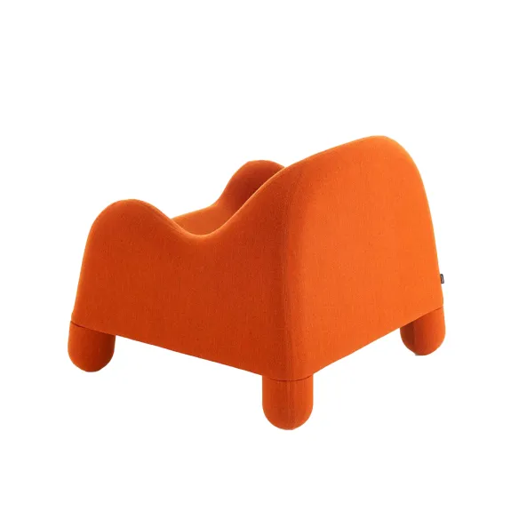 Zanotta Poltroncina Gomma - Tissu orange