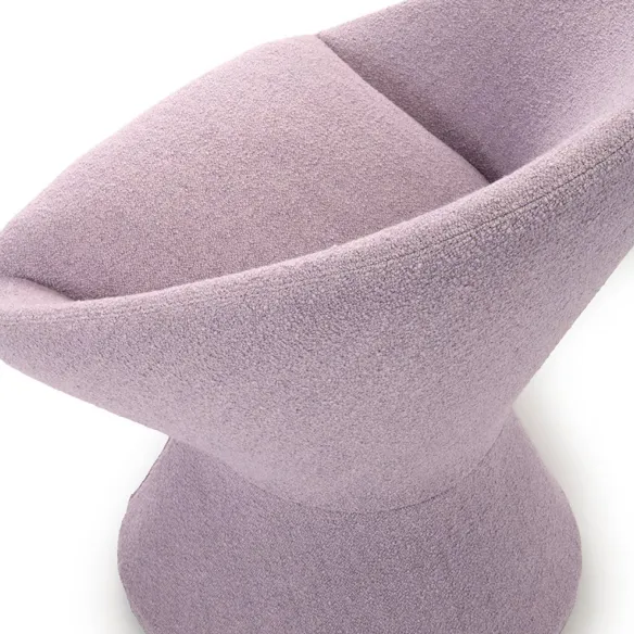 Zanotta Giuno swivel chair - Fabric 20 Corda