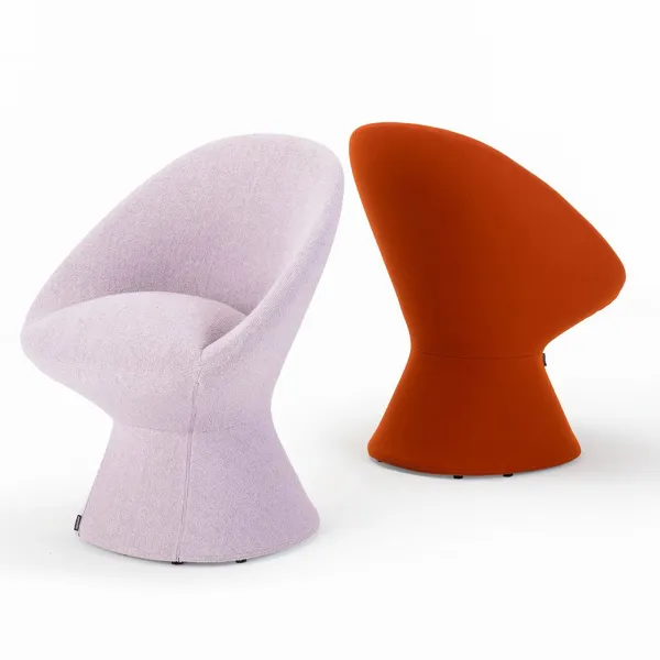 Zanotta Giuno swivel chair - Fabric 20 Corda 2