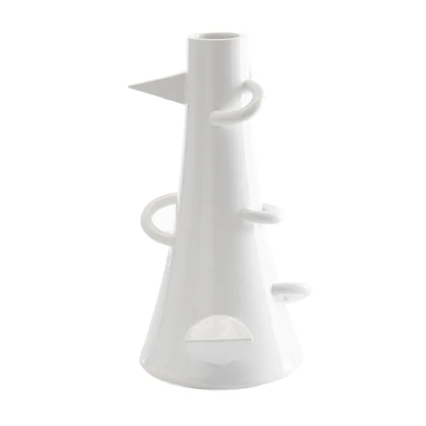 Zanotta Vaso conico in ceramica Dealbata